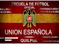 Escuela de fútbol Unión Española filial  Quilpué, Chile